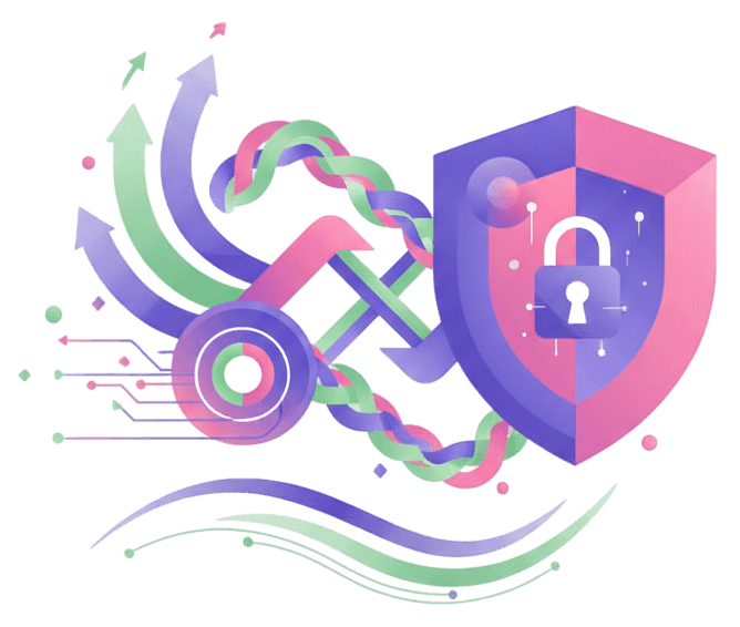 Illustrazione Performance e sicurezza AI